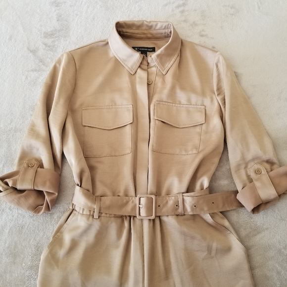 I.N.C. Belted Button Front Jump Suit - Picture 6 of 14